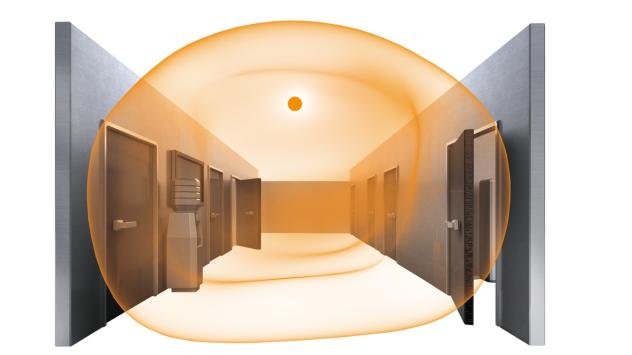 Steinel Rs Pro P1 Flat S Pmma Blanco Cálido Luminaria Interior 9.5 W. 960 Lm. Ip54 Con Bewegun