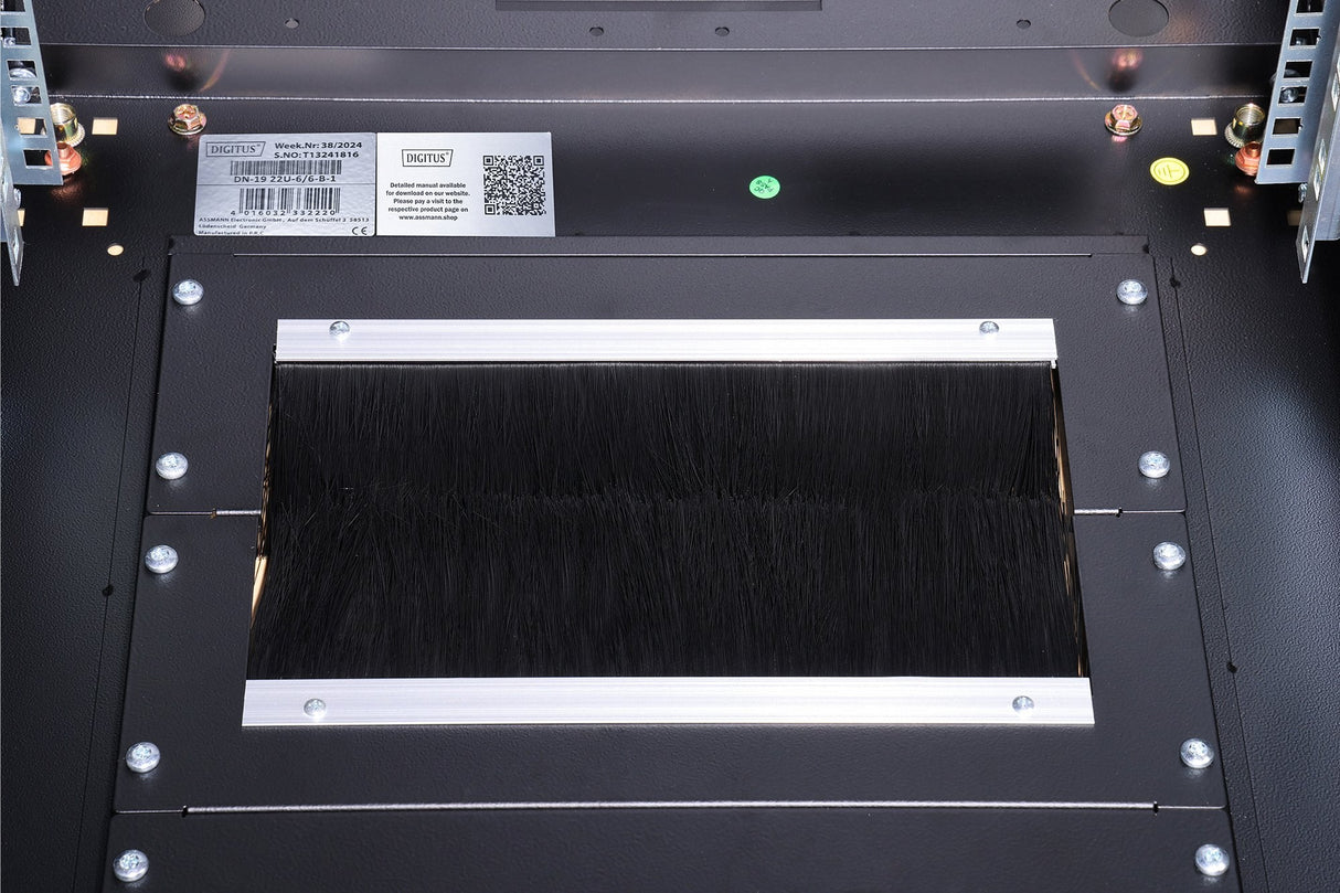 Digitus Netzwerkschrank Unique  22he 1164x600x800mm Schwarz (Speditionsversand)