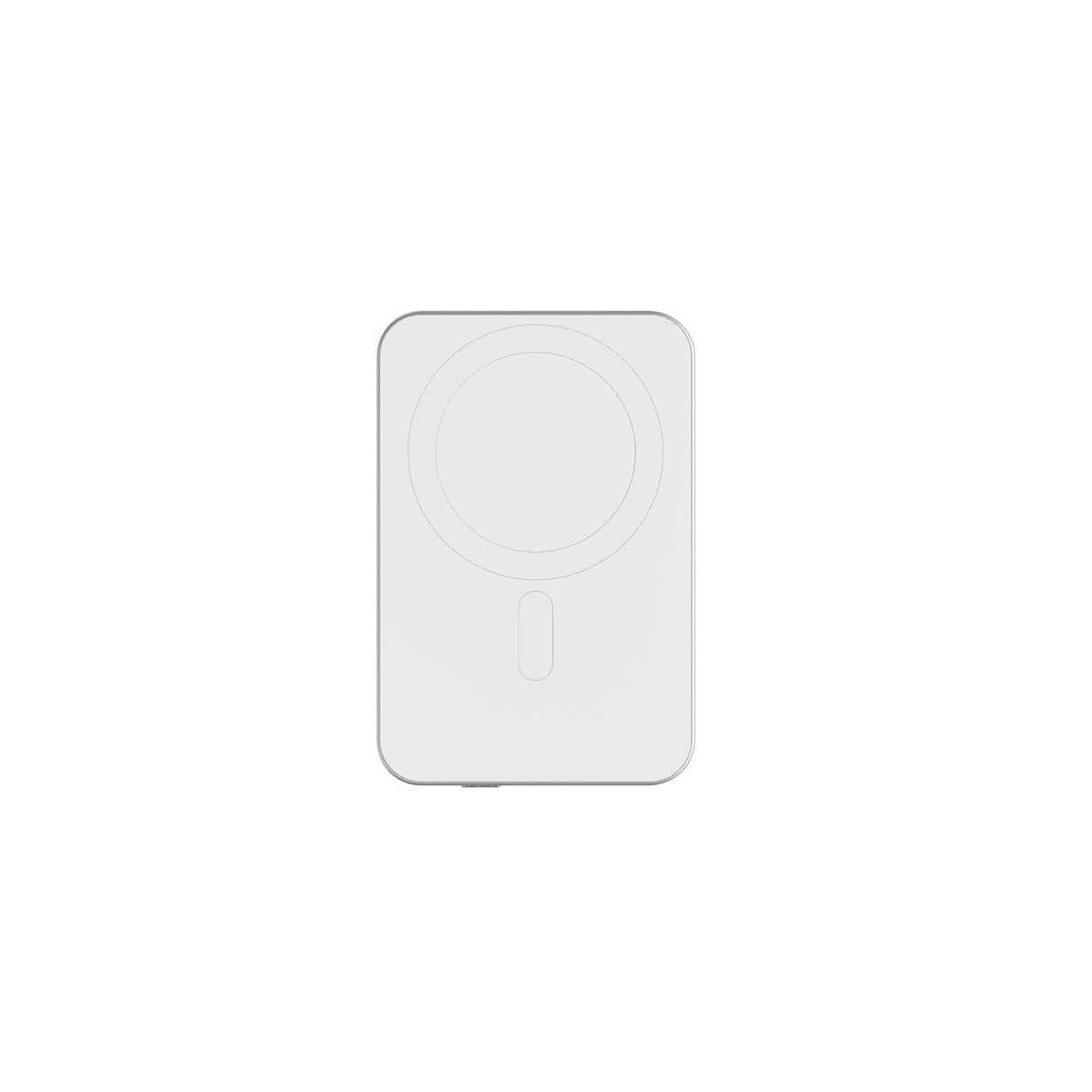 Nevox Powerbank Magnetic 5.000mah 15w Magsafe Silber