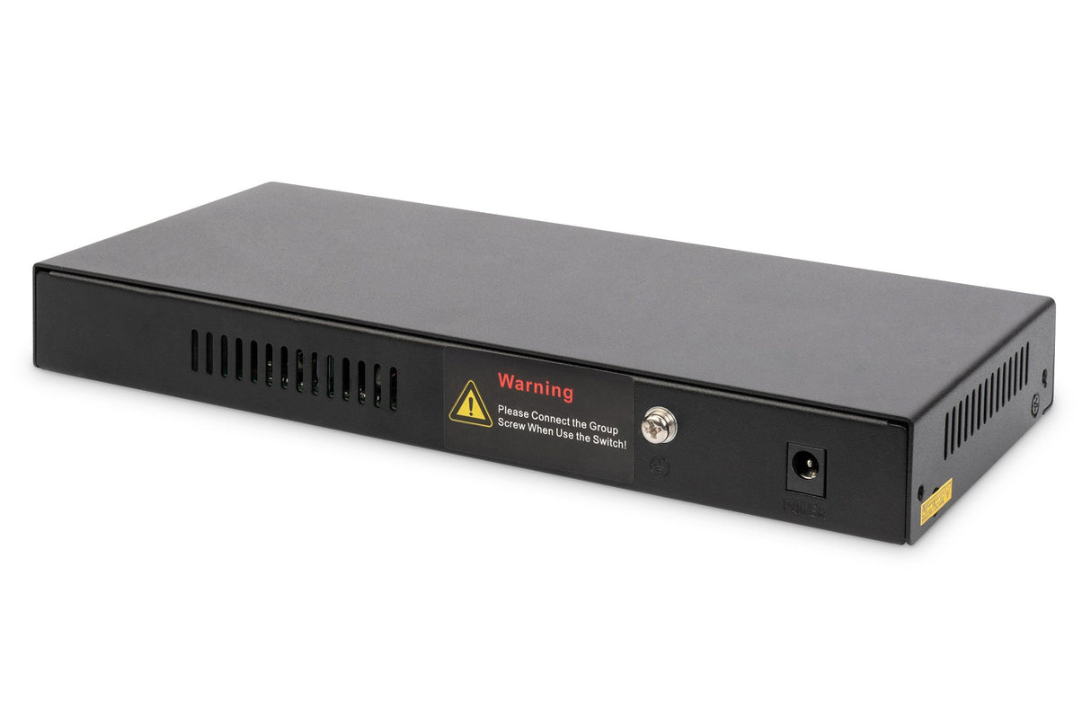 EAN 4016032390596 - Digitus DN-95340 switch No administrado Gigabit Ethernet (10/100/1000) Energía sobre Ethernet (PoE) Negro imagen 4