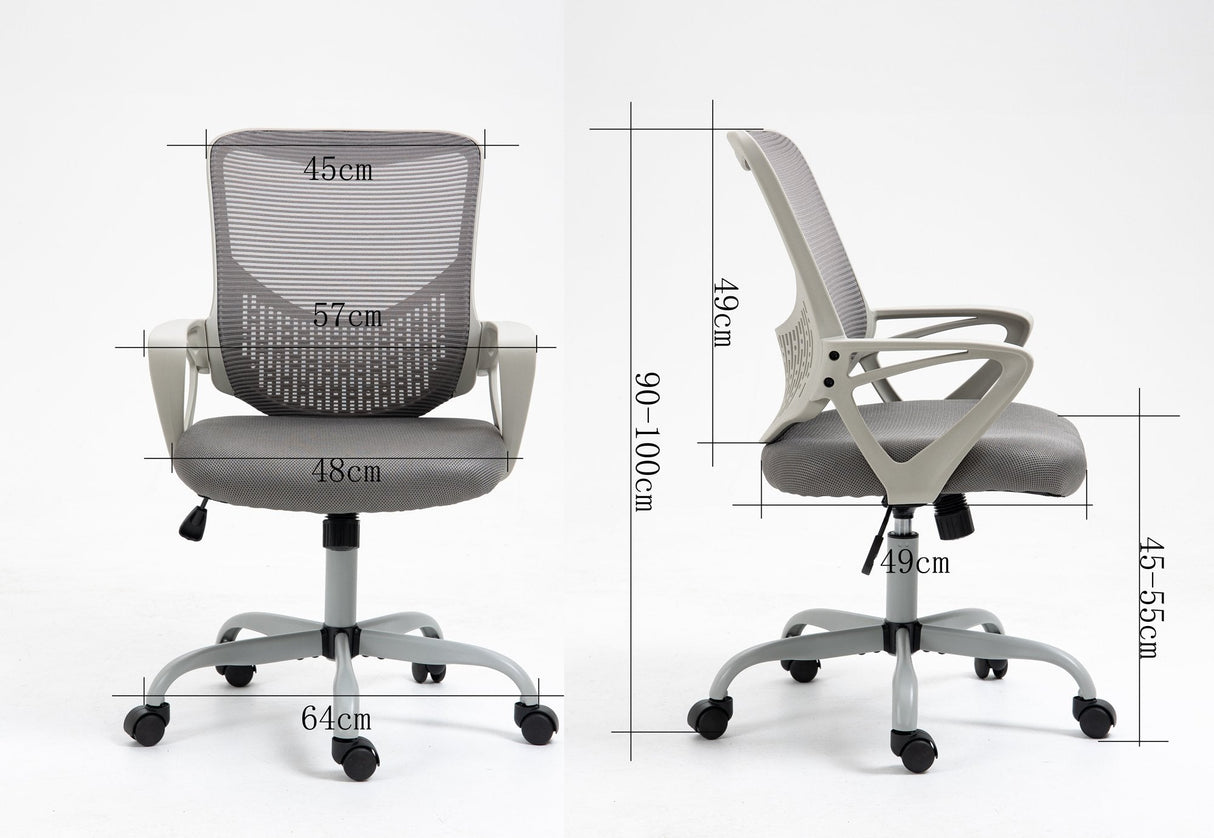 Silla  Activejet De Oficina Yk507 Gris