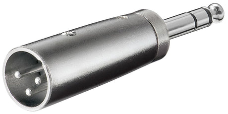 EAN 4040849275159 - Goobay 27515 cambiador de género para cable XLR 6.35 mm Acero inoxidable imagen 1