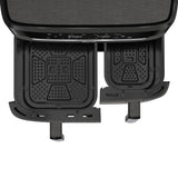 Tefal Easy Fry Dual Xxl Ey942he0 Freidora Doble 11 L Independiente 2020 W Freidora De Aire Caliente Gris