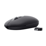 Raton Optico Wireless Fino Seron Negro Trust Hasta 3200dpi / Inalámbrico