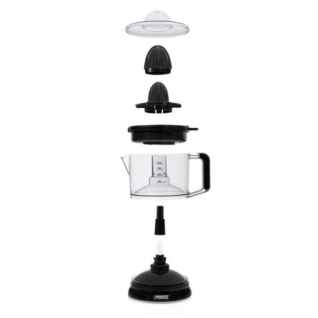 EAN 8713016068453 - Princess 201004 prensa de cítricos eléctricos 1 L 25 W Negro, Transparente imagen 13