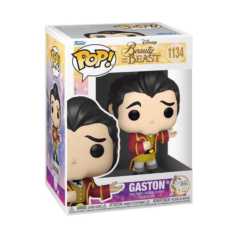 Figura Pop Disney La Bella Y La Bestia Formal Gaston