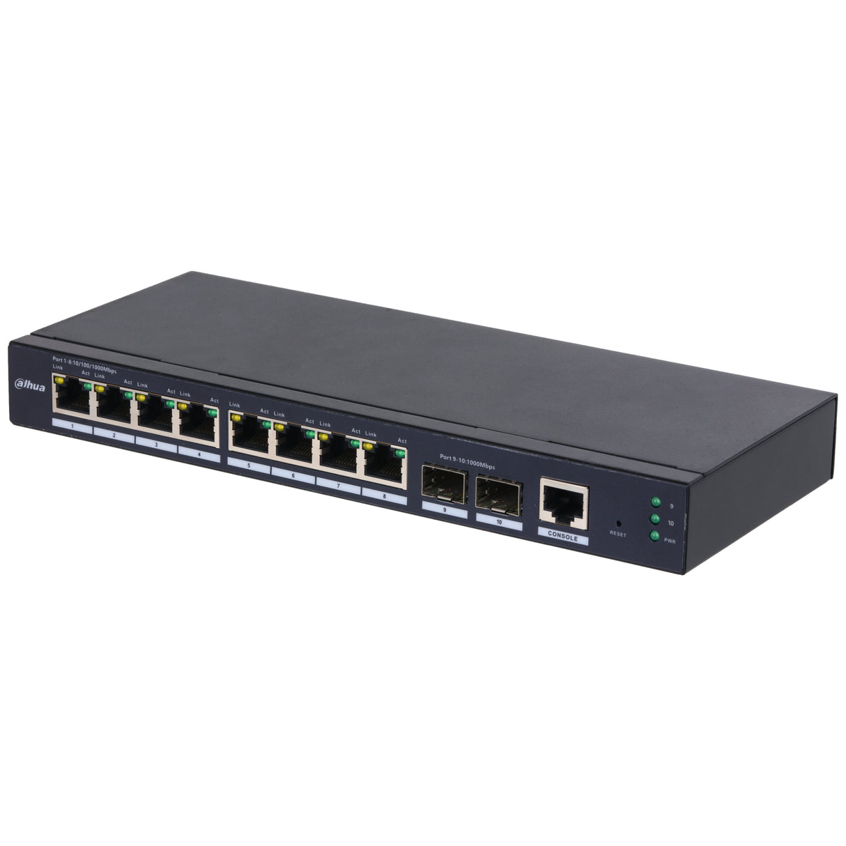 Switch It Dahua Dh-Sg4010-2f 10-Port Managed Desktop Gigabit Switch