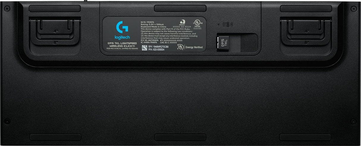 EAN 5099206088849 - Logitech G 920-009513 teclado Juego RF Wireless + Bluetooth QWERTZ Alemán Carbono imagen 13