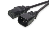 EAN 3662247119272 - Neklan 0.5m C13/C14 Negro 0,5 m C13 acoplador C14 acoplador imagen 1