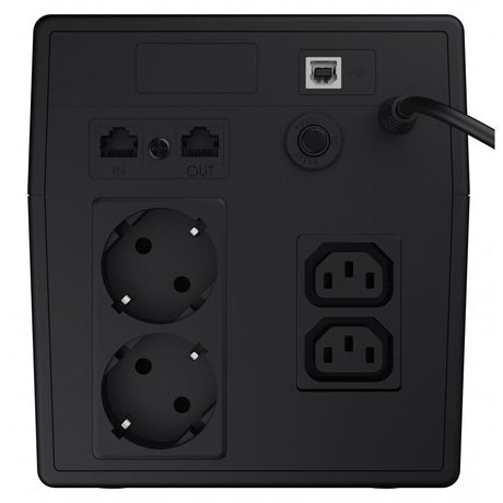 EAN 5902701419745 - Green Cell UPS08 sistema de alimentación ininterrumpida (UPS) Línea interactiva 1,999 kVA 700 W 4 salidas imagen 2