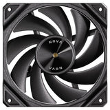 Kit 3 Ventiladores Pc Auxiliar Nova 120 Negro Antec Pack De 3/ 120 X 120 X 25 Mm/ 400 ~ 3200 Rpm