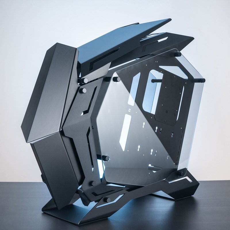 Jonsbo Mod3 Big-Tower Showcase, Tempered Glass - Negro