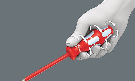 Destornillador  Wera 05022767001 Rojo/Azul