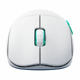 Ratón Cherry M68 Wireless Gaming Blanco/Turquesa Cx-M68w-White