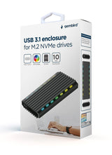 EAN 8716309122856 - Gembird EE2280-U3C-03 caja para disco duro externo Caja externa para unidad de estado sólido (SSD) Negro  imagen 4