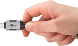EAN 4040849744013 - Goobay 74401 cambiador de género para cable USB 3.1 type A RJ45 Negro, Plata imagen 9