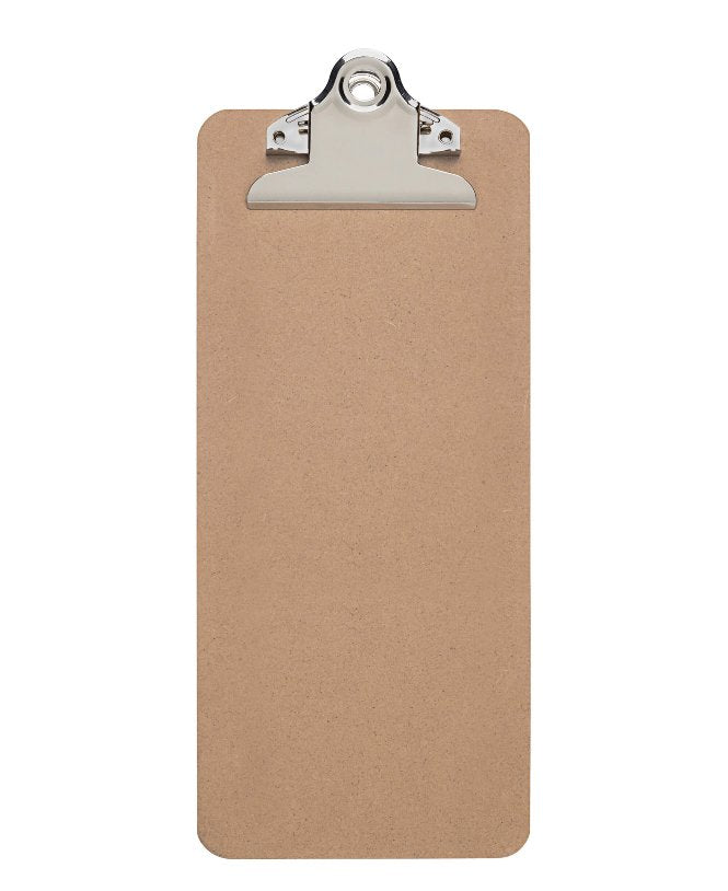 Maul Klemmbrett Maulbill, 28x11,5x3 Cm, Hartfaser Holz