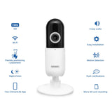 Camara De Seguridad Eminent Inalambrica Hd Ip Cam Con Grabacion En Micro Sd