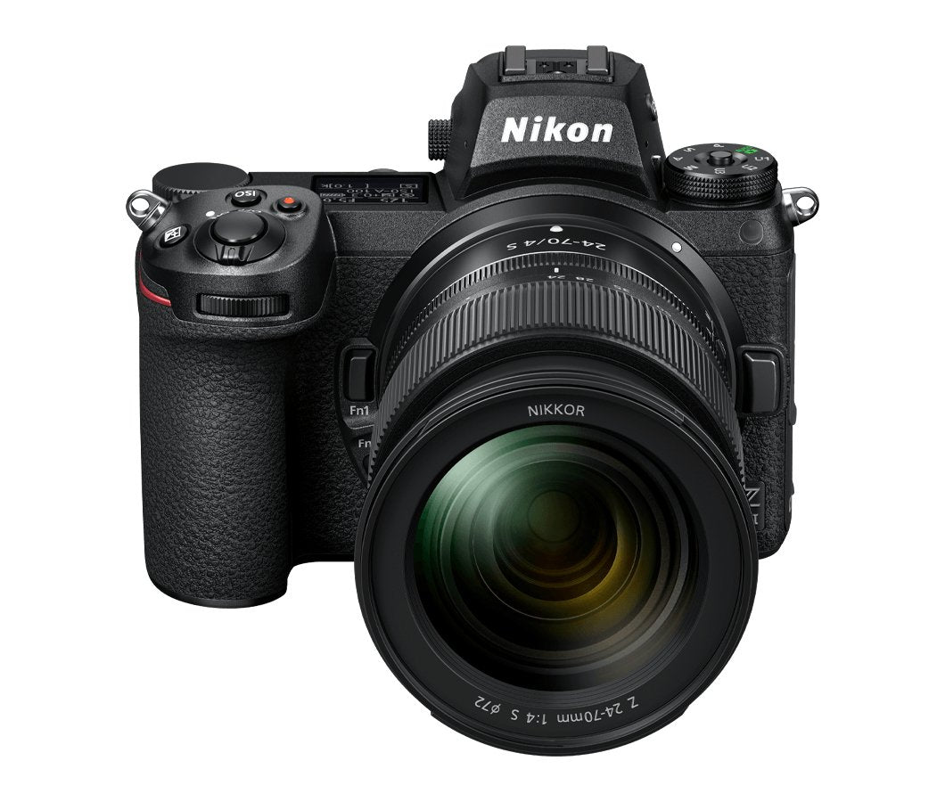 Cámara Evil Nikon Z 6ii + 24 70 F4 24.5 Mp 8.12 Cm Iso 100 51 200 Wifi Dual Expeed Negro