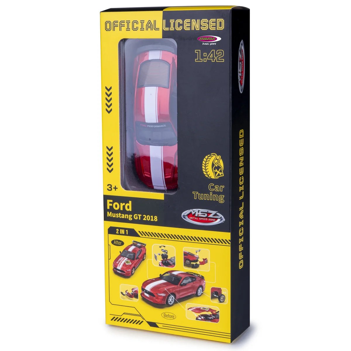 Jamara Ford Mumang Gt 1:42 2in1 Rojo 3+