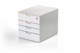 Cajón Durable Varicolor Mix 4 Compartimentos Safe Completo Conmigo
