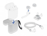 Delock Apple Airpods Set De Accesorios Blanco