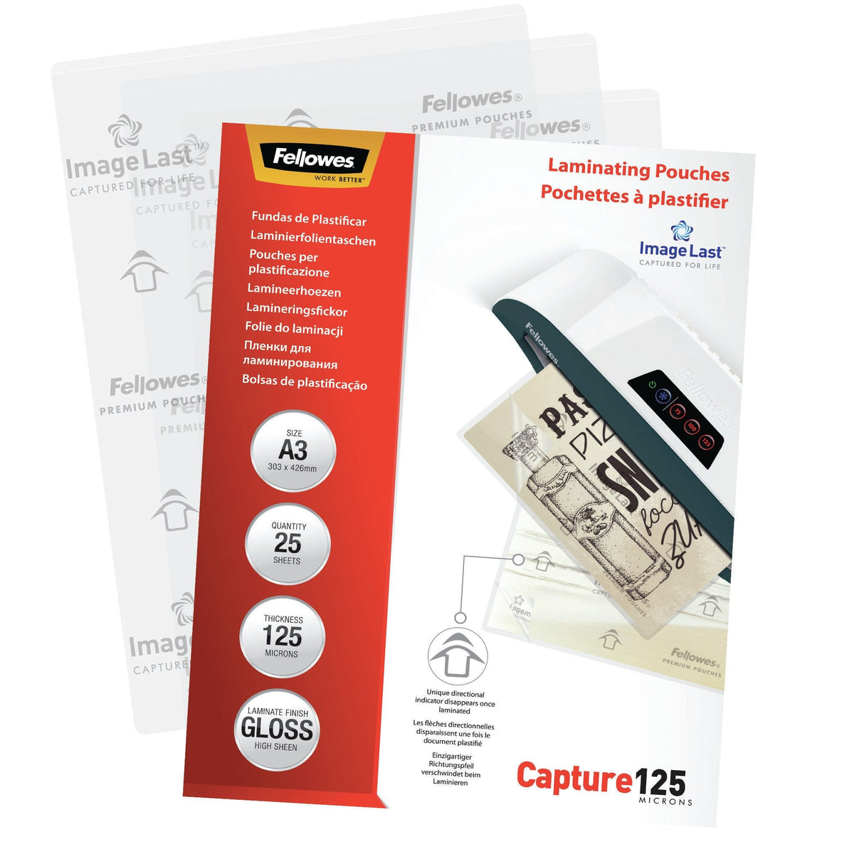 Fellowes Il Fundas A3 125 Microns X 25
