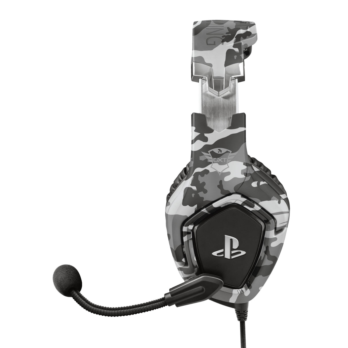 Auriculares  Trust Gxt 488 Forze Ps4  Alámbrico Diadema Juego Negro, Gris