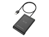 Lector De Tarjetas Conceptronic Dual-Interf. Smart-Id Kartenleser Usb-A Negro