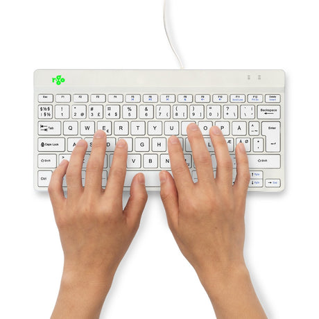 EAN 8719274492054 - R-Go Tools RGOCONDWDWH teclado Oficina USB Holandés imagen 5
