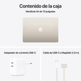 EAN 0195949841217 - Apple MacBook Air Apple M M4 Portátil 38,9 cm (15.3") 16 GB 256 GB SSD Wi-Fi 6E (802.11ax) macOS Sequoia  imagen 11