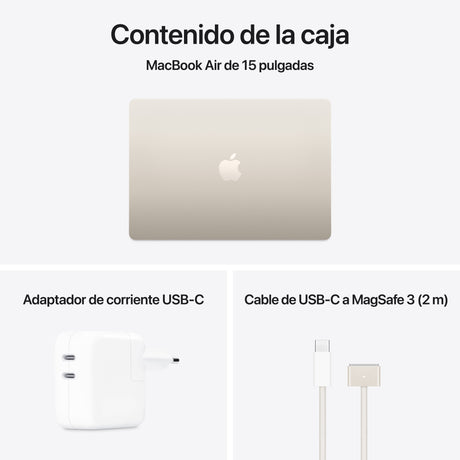 EAN 0195949841217 - Apple MacBook Air Apple M M4 Portátil 38,9 cm (15.3") 16 GB 256 GB SSD Wi-Fi 6E (802.11ax) macOS Sequoia  imagen 11