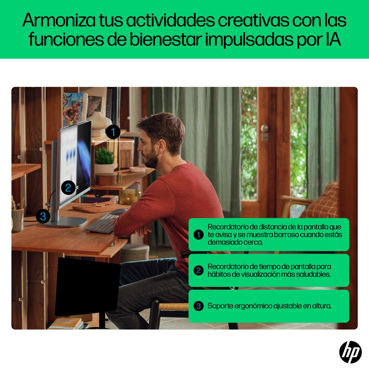 Pc All In One Hp Omnistudio X 27-Cs0010ns Intel Core Ultra 5-125h 32gb 1tb Ssd 27' Win11