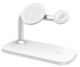 EAN 4040895011169 - RealPower ChargeAIR Mag Auriculares, Smartphone, Reloj inteligente Blanco USB Cargador inalámbrico Interi imagen 1