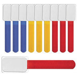 Cinta De Velcro Cubierta De Plástico Ltc Mini Etiqueta, 4x Rojo, 3x Azul, 3x Amarillo, Puede Variar