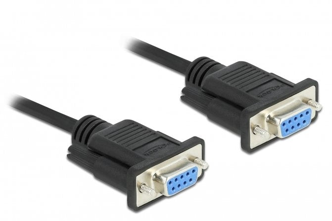 EAN 4043619875160 - DeLOCK 87516 cable de serie Negro 5 m DB-9 imagen 1