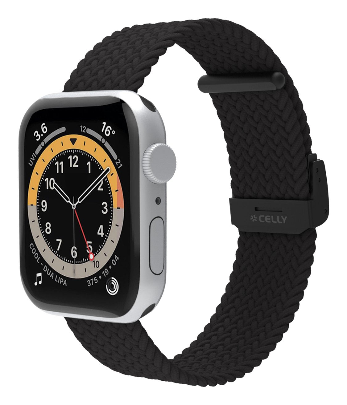 Correa Apple Watch 42/44/45 Bk
