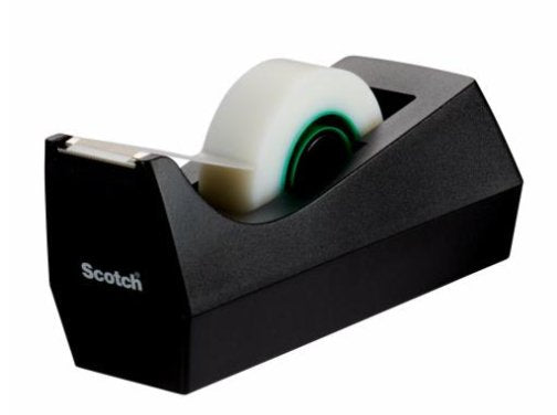 Scotch Dispensador Portarrollos Scotch C38 Negro + 3 Cinta Magica 900
