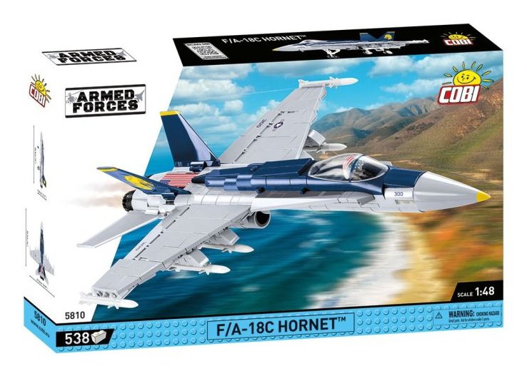 Cobi F/A-18c Hornet, Juguete De Construcción Cobi-5810