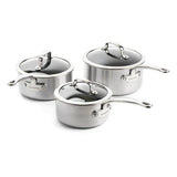 Greenpan Premiere Casserole Set 3-Piece Stainless Steel