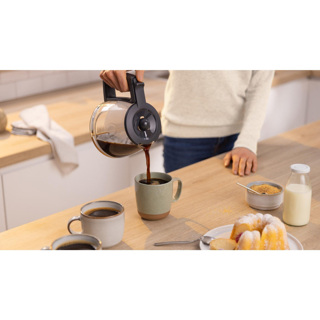Cafetera De Filtro Bosch Home Tka3m131 Blanco