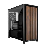 Caja Pc  Corsair Frame 4000d Rs Wood Mid-Tower Black/Walnut Cc-9011340-Ww
