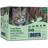 Bozita Tasty Meat & Fish Menu In Jelly - Comida Húmeda Para Gatos - 12 X 85g