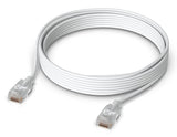 Ubiquiti Uacc-Cable-Patch-El-5m-W Cable De Red Translúcido, Blanco Cat6