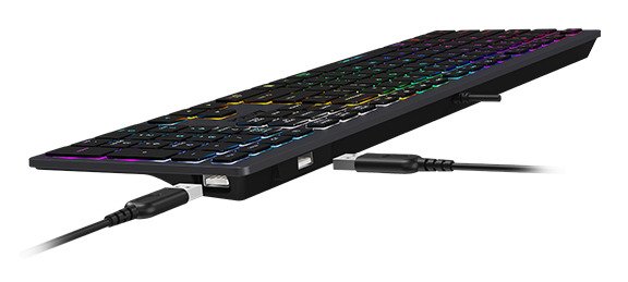 EAN 4711421978309 - A4Tech Fstyler FX60H (Neon Backlit) teclado Juego USB QWERTY Gris imagen 2