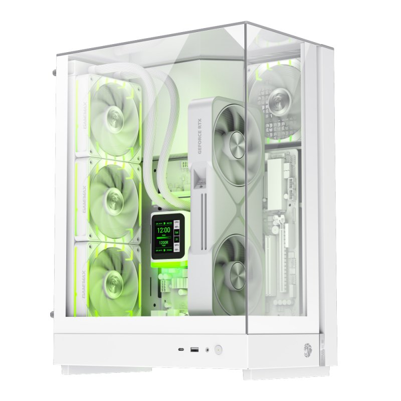 Caja Pc Gamemax  Case  T20 Wh  M-Atx