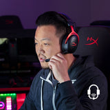 EAN 0196188047842 - HyperX Cloud II Wireless - Gaming Headset (Black-Red) (HHSC2X-BA-RD/G) Inalámbrico Diadema Juego Negro, R imagen 6