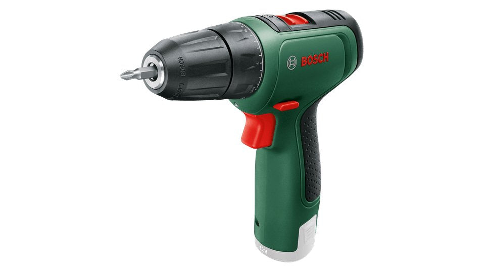 Taladro Bosch Bricolaje Y Jardín  De Percusión A Batería Easyimpact 1200 Solo, Taladro De Percusión Verde/Negro, Sin Batería Ni Cargador 06039d3005