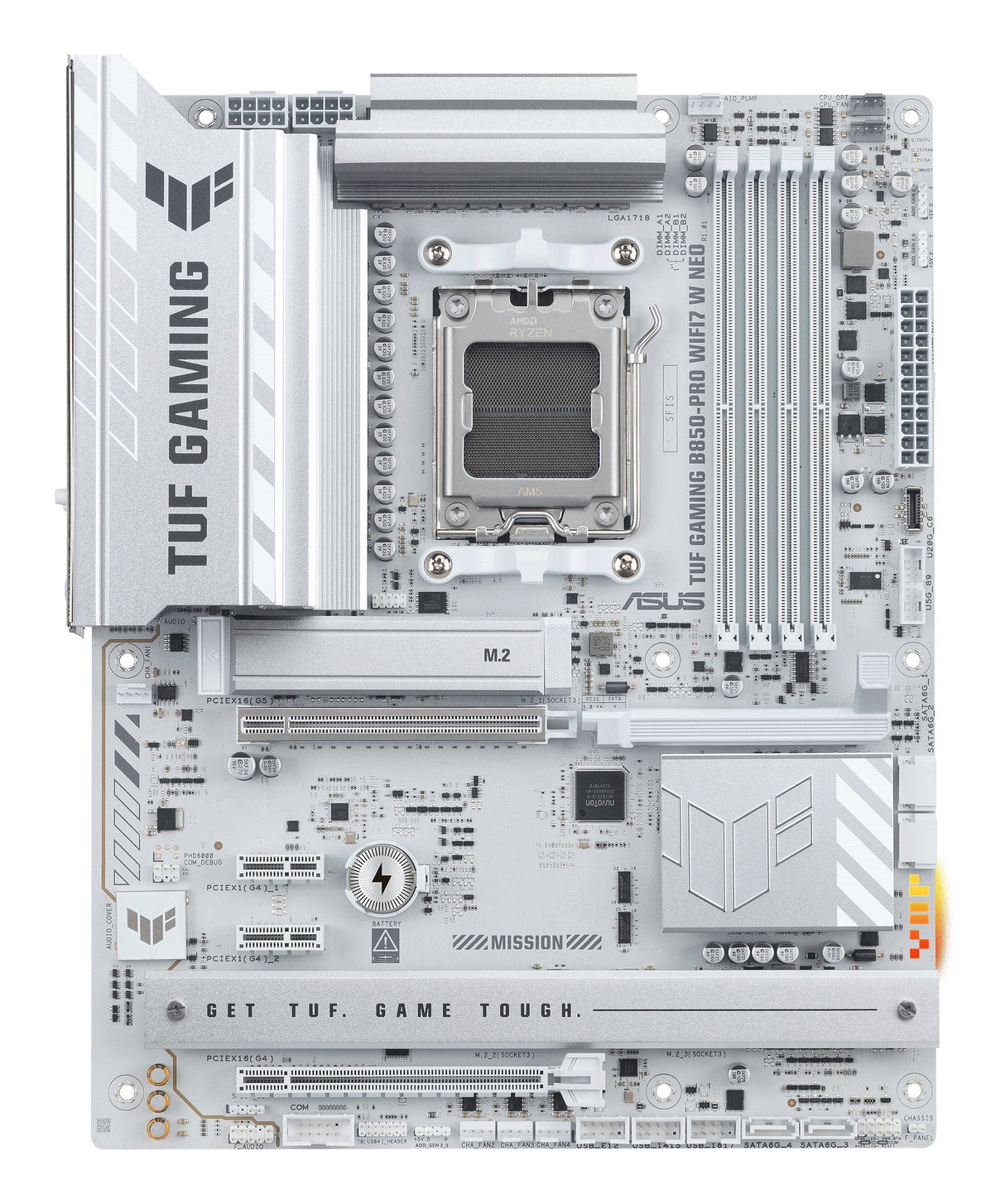 Placa  Base Asus Tuf Gaming B850-Pro Wifi7 W Neo Amd,Am5,Ddr5,Atx