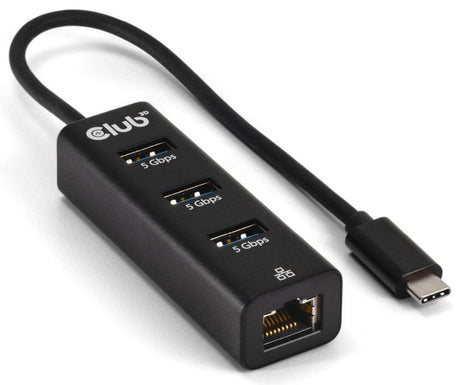 EAN 8719214473167 - CLUB3D CSV-1549 hub de interfaz USB Tipo C 5000 Mbit/s Negro imagen 3
